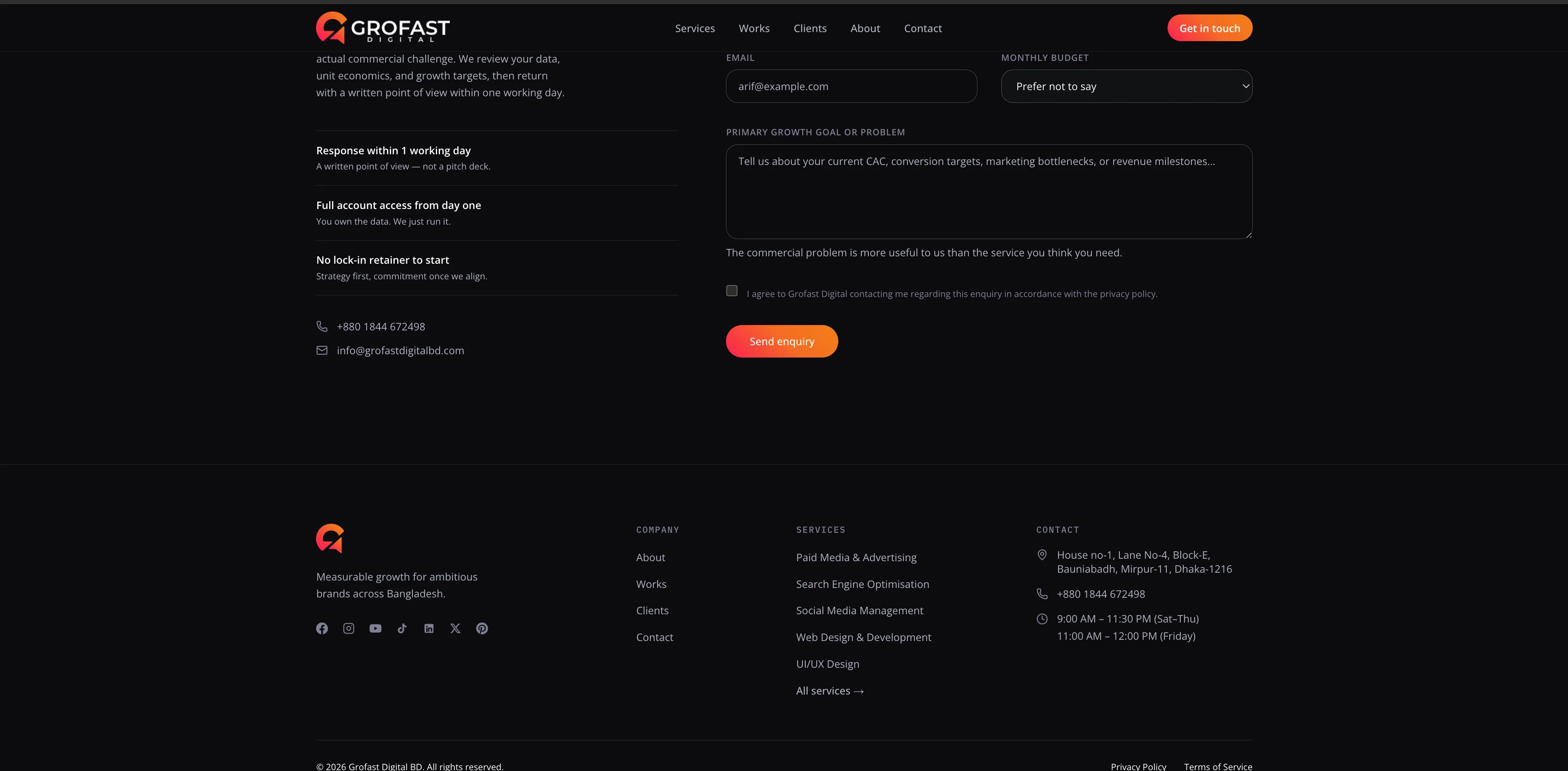 Grofast Digital primary view