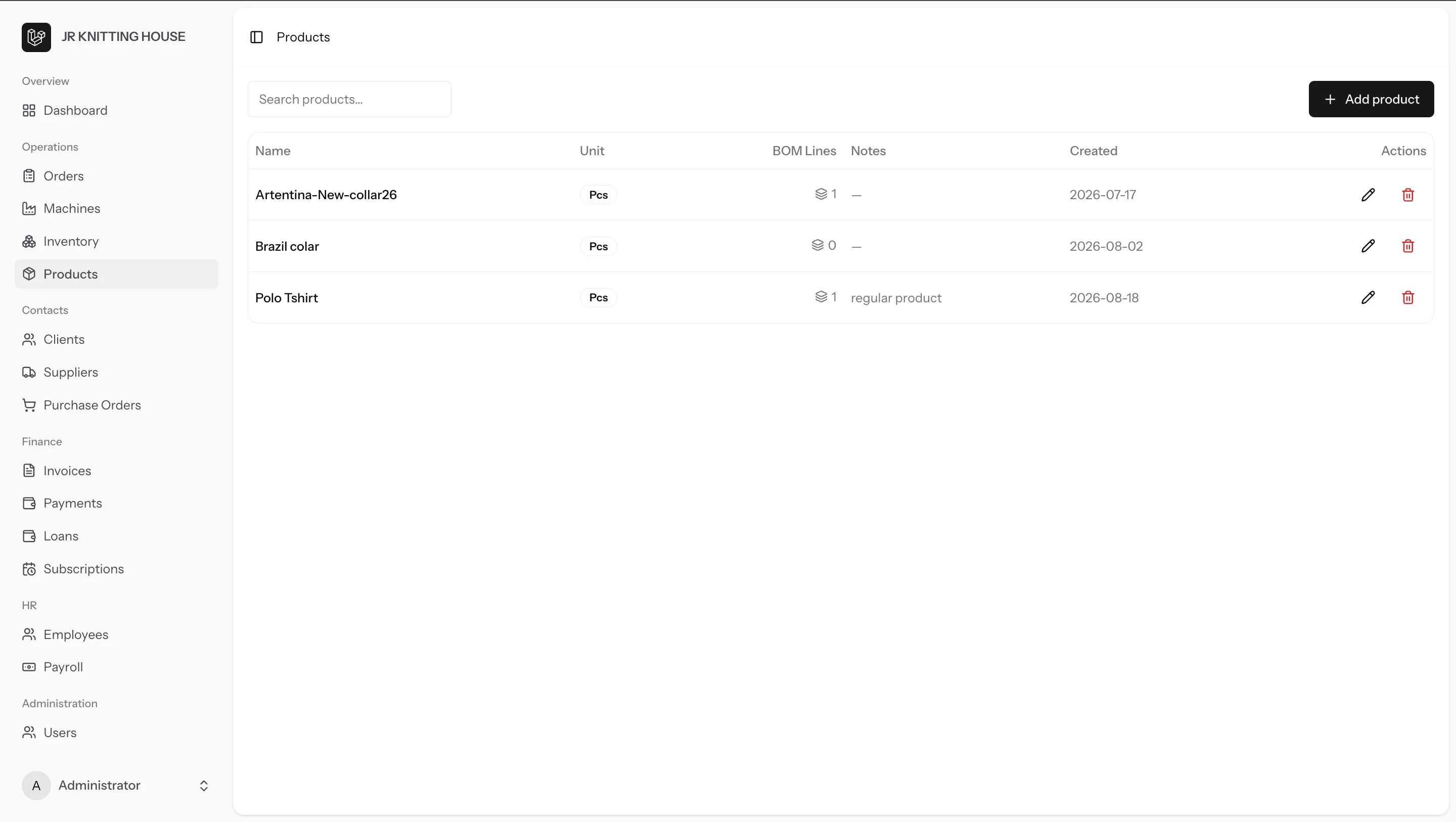 Custom ERP Web Application - Inventory & Stock Control